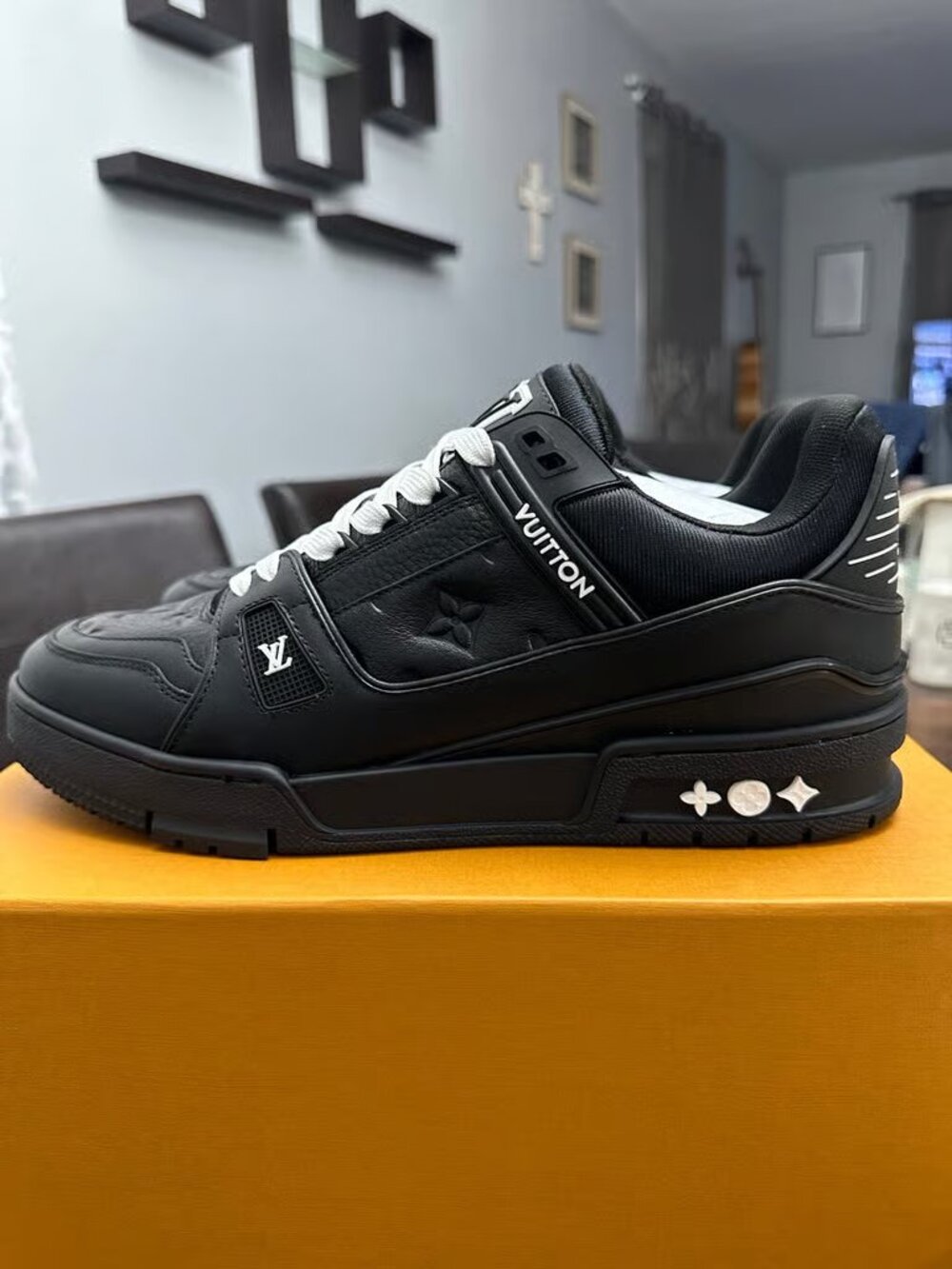 Louis Vuitton Embossed Monogram Trainers